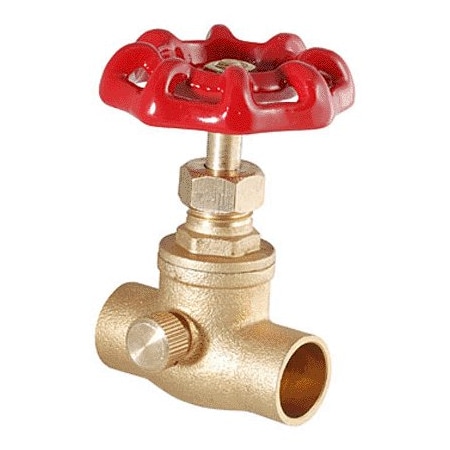 022-5404 STOP/WASTE VALVE LF 3/4IN SWEAT BRS